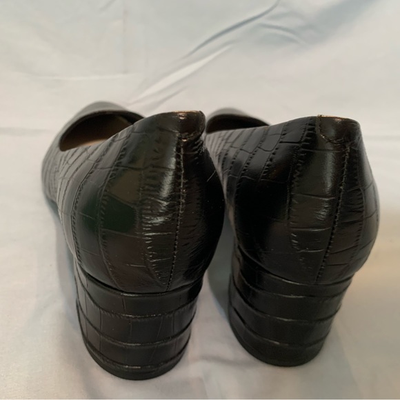 Easy Spirit Evolve - black croco style - 8.5 M Robin pumps - NIB - never worn - Picture 4 of 6